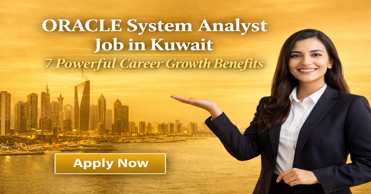 ORACLE System Analyst Job in Kuwait