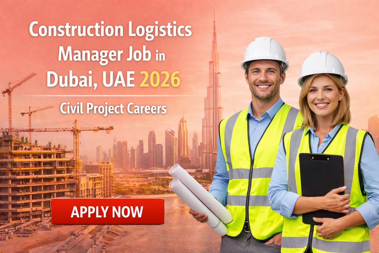 Construction Logistics Manager Job in Dubai