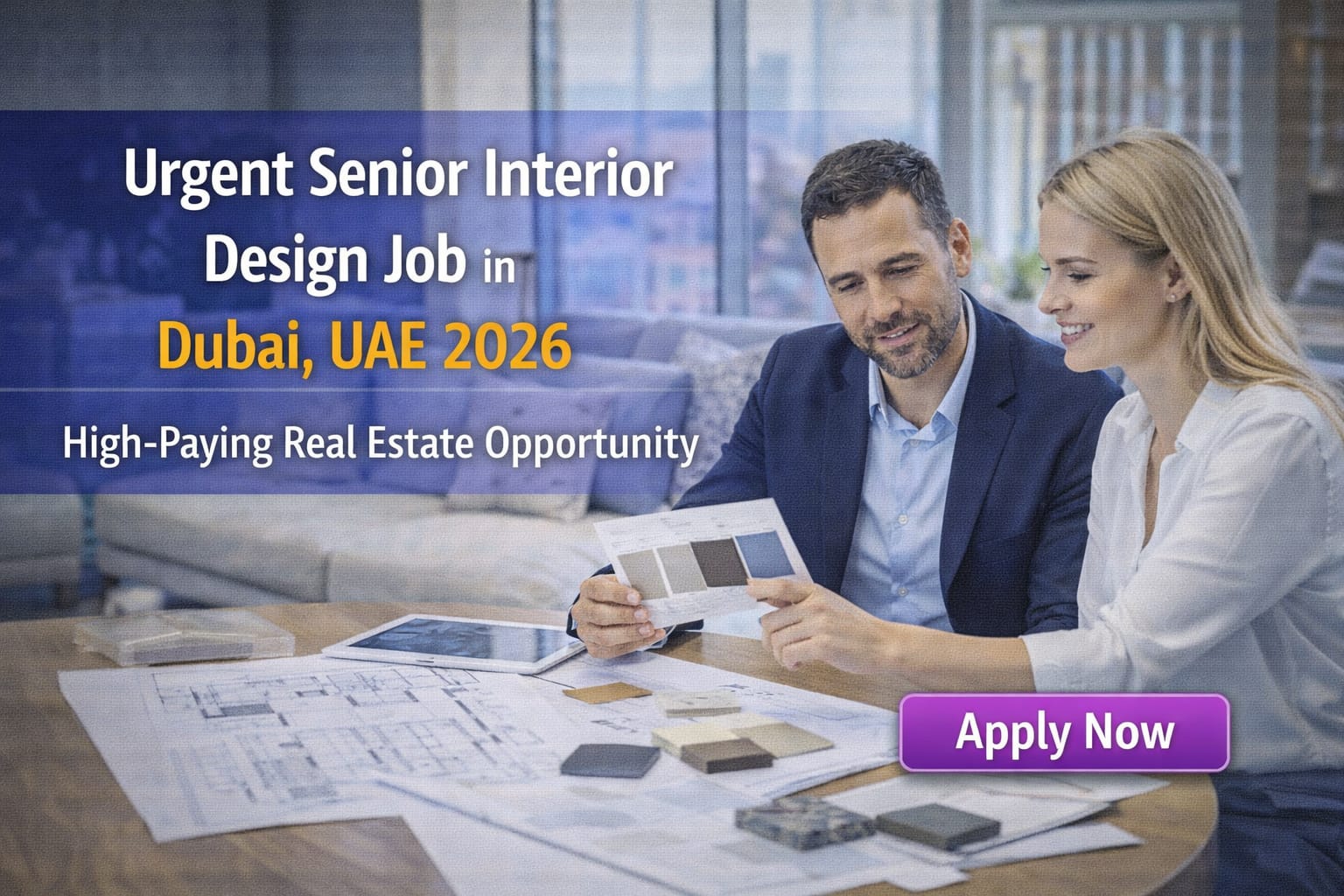 Senior Interior Design Job in Dubai