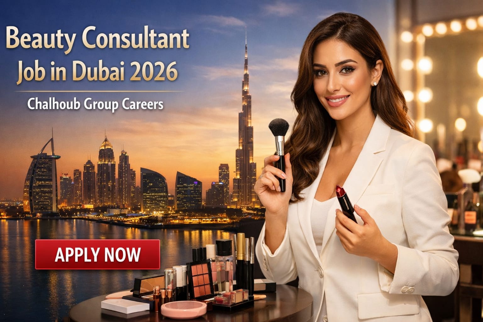 Beauty Consultant Job in Dubai