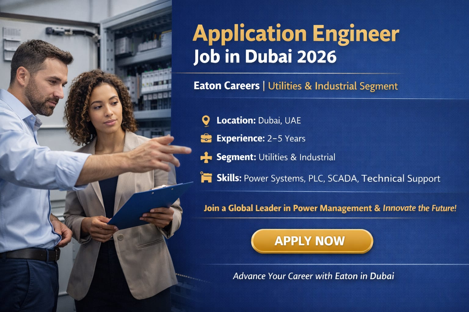 Application Engineer Job in Dubai