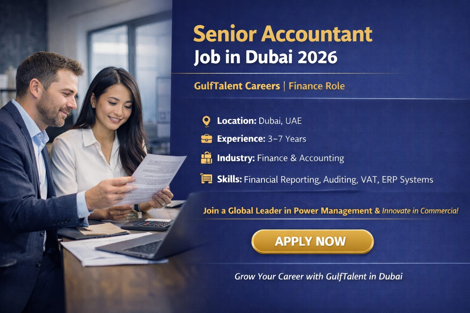 Senior Accountant Job in Dubai