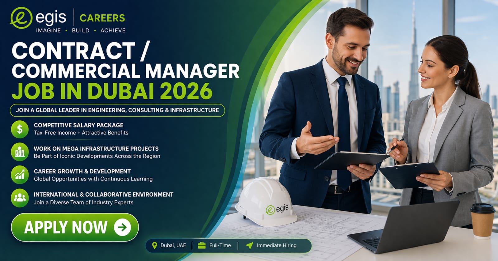 Contracts / Commercial Manager Job in Dubai