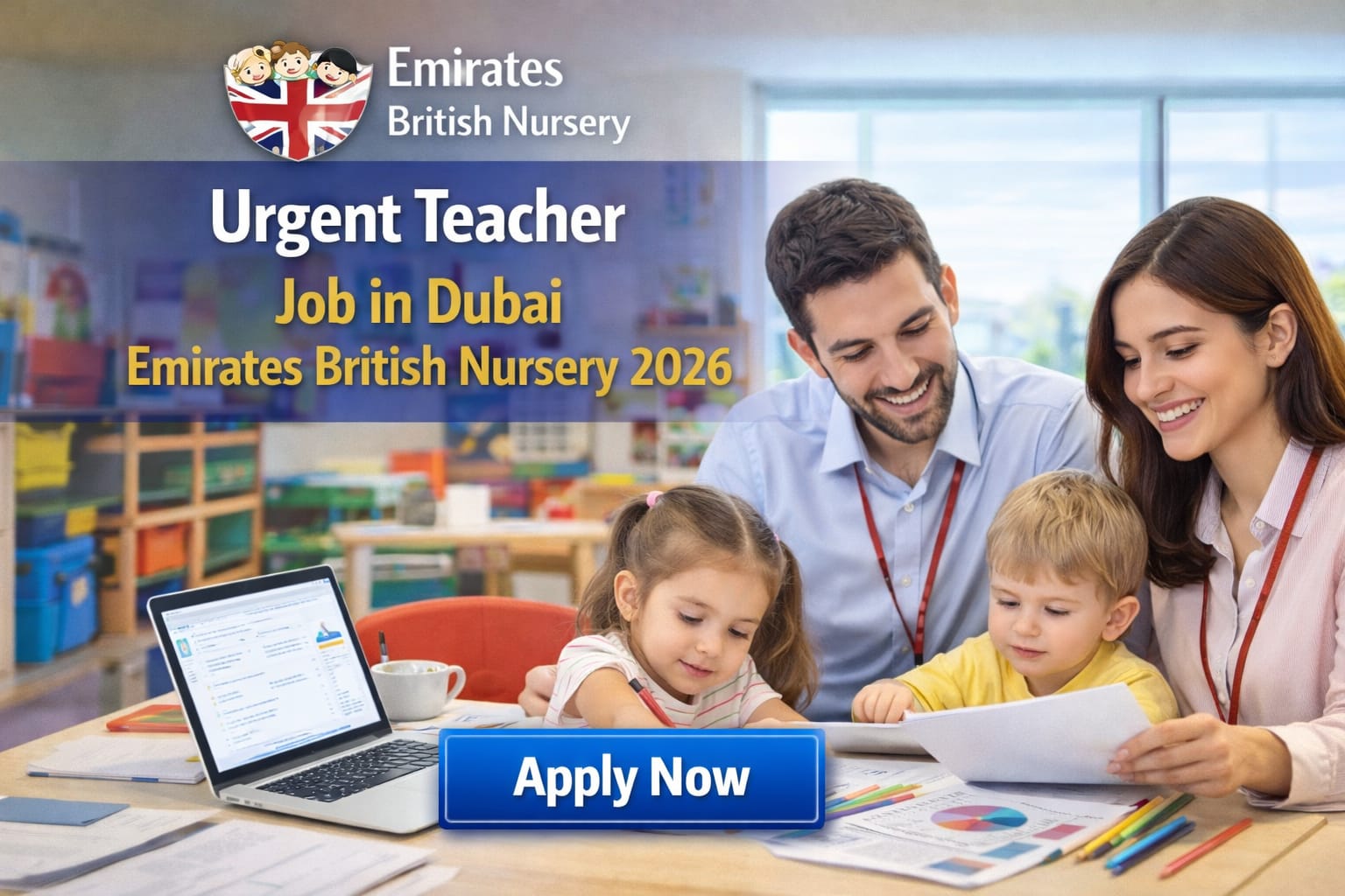 Teacher Job in Dubai Emirates British Nursery