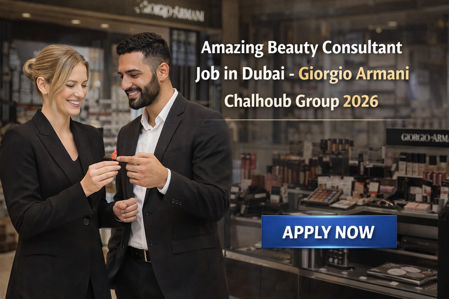 Beauty Consultant Job in Dubai Giorgio Armani Chalhoub Group