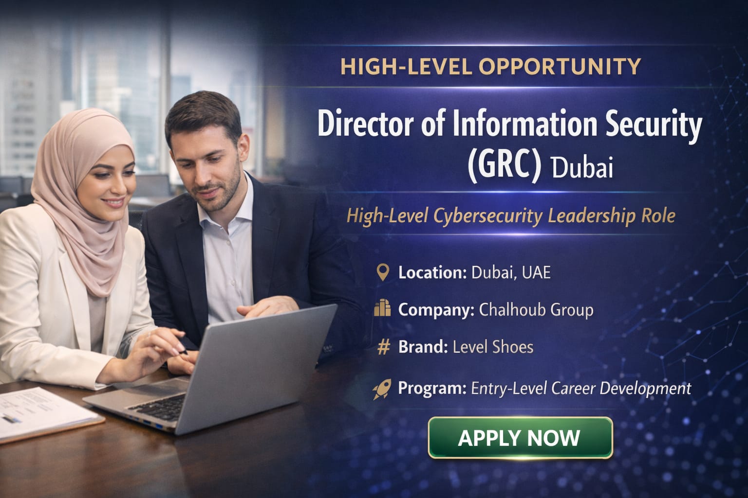 Director of Information Security GRC Job in Dubai