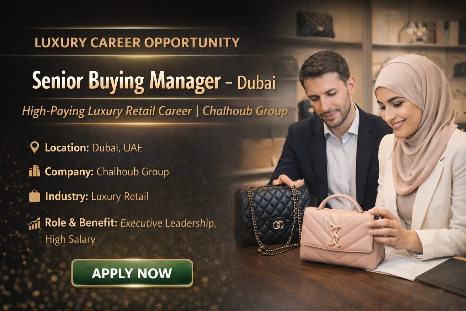 Senior Buying Manager Job in Dubai