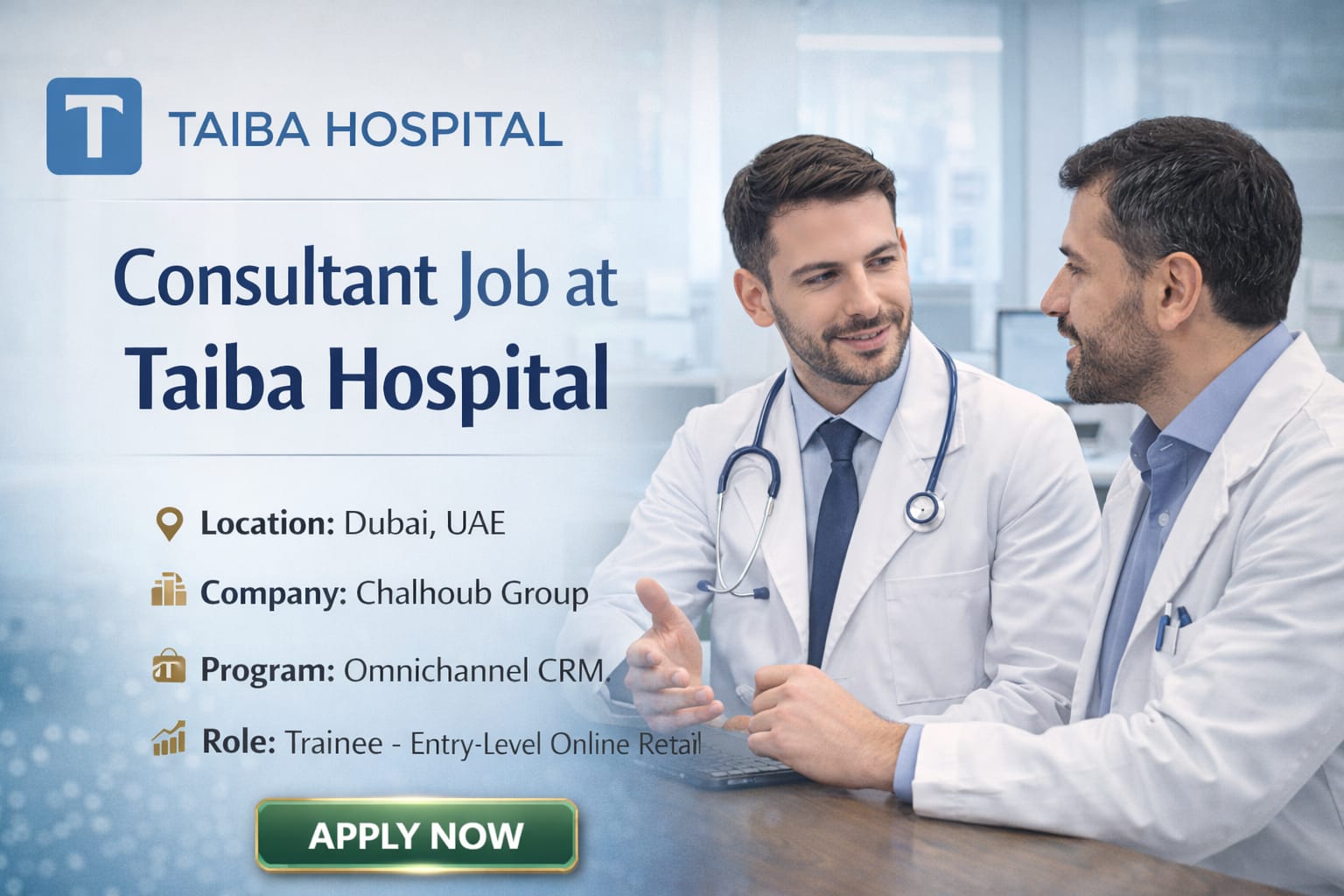 Consultant Psychiatrist Job at Taiba Hospital