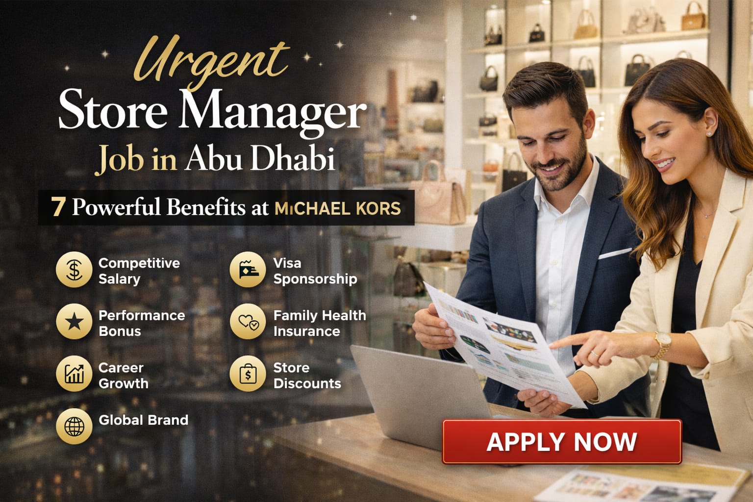 Store Manager Job in Abu Dhabi Michael Kors