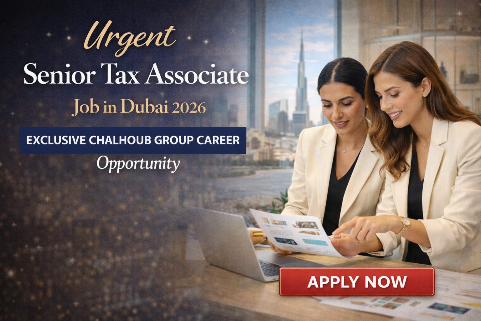 Senior Tax Associate Job in Dubai