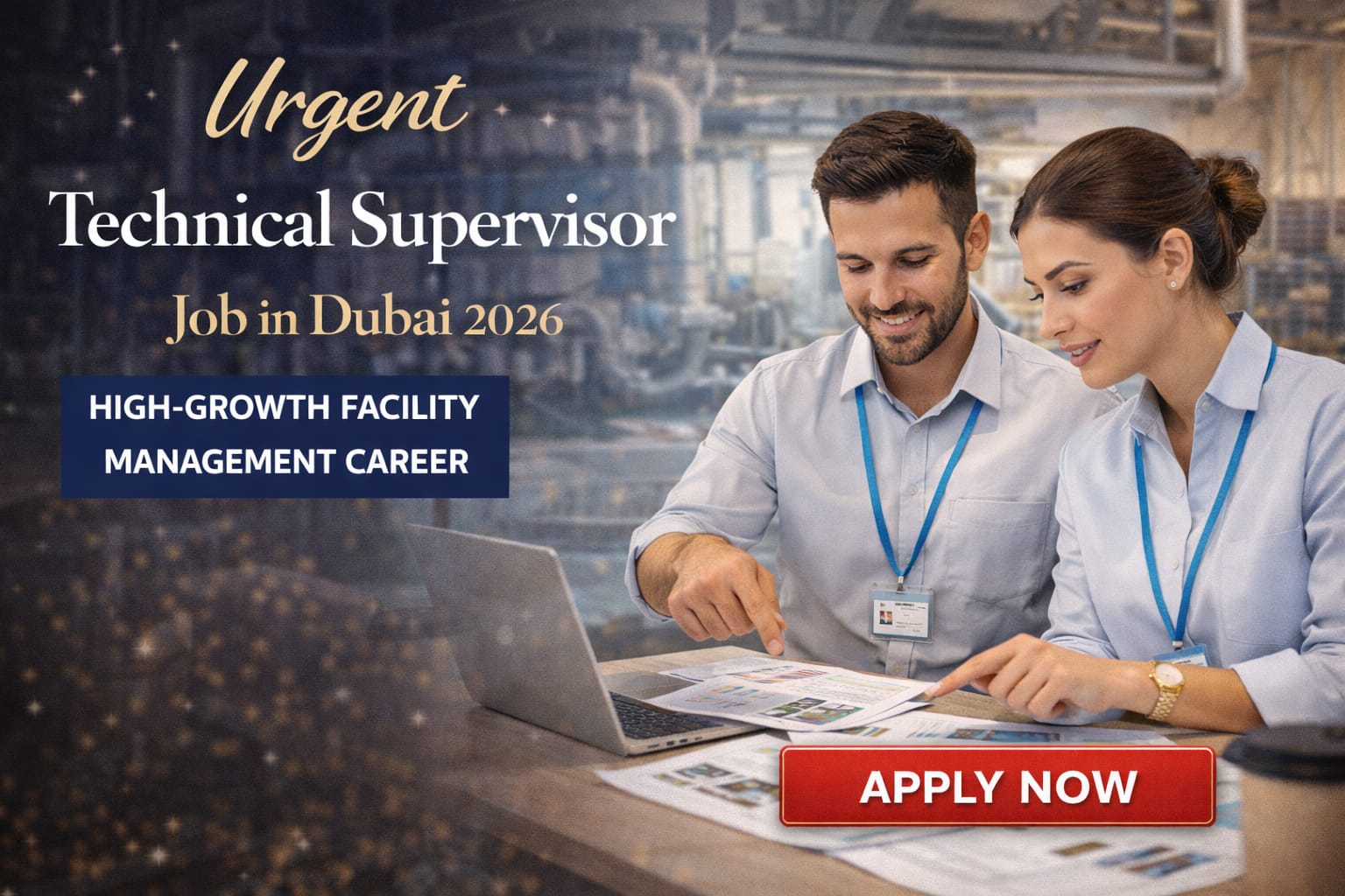 Technical Supervisor Job in Dubai