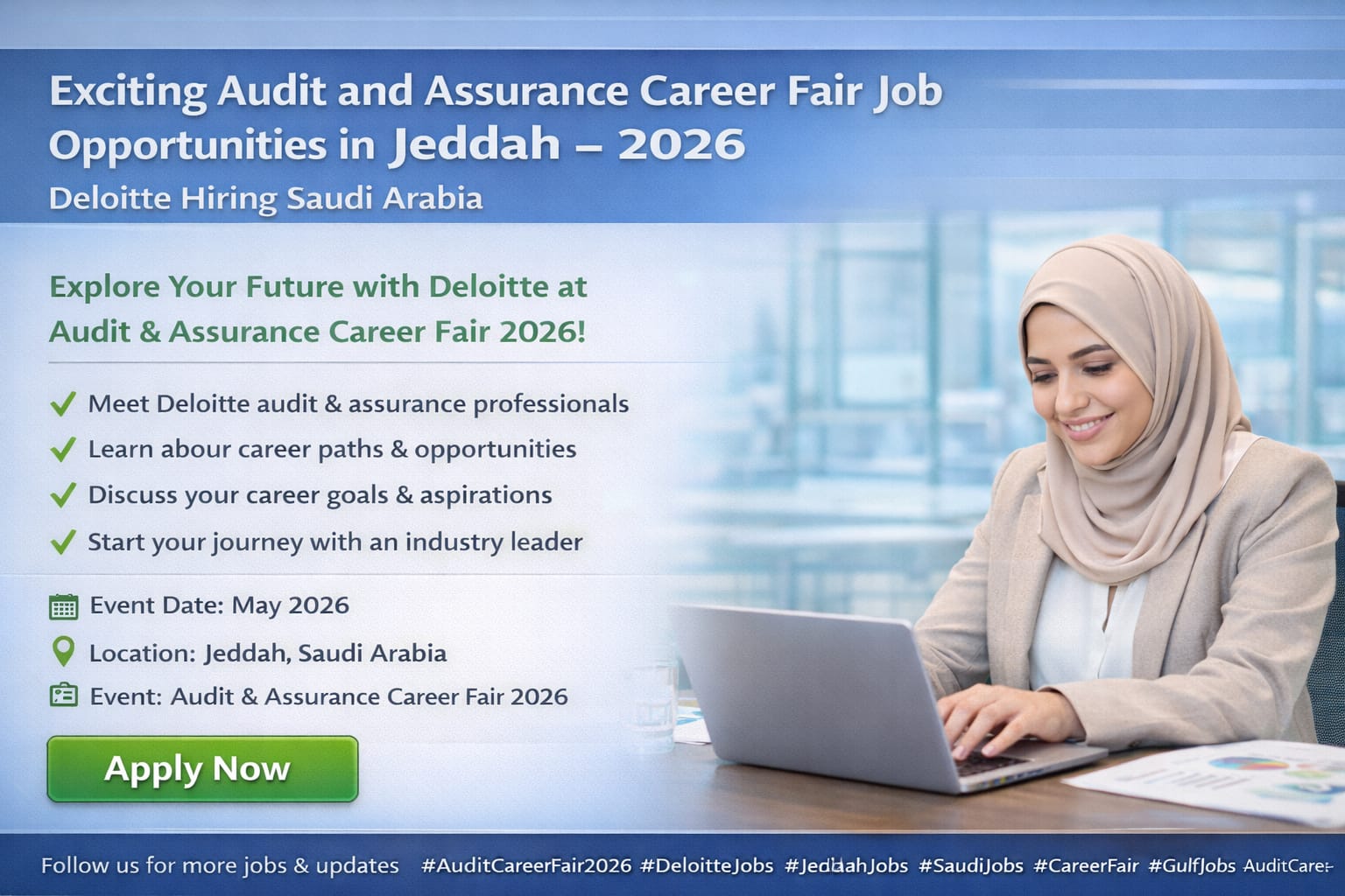 Audit and Assurance Career Fair Job in Jeddah Saudi Arabia