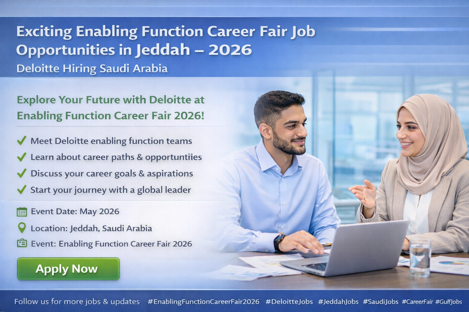 Enabling Functions Career Fair Job in Jeddah Saudi Arabia