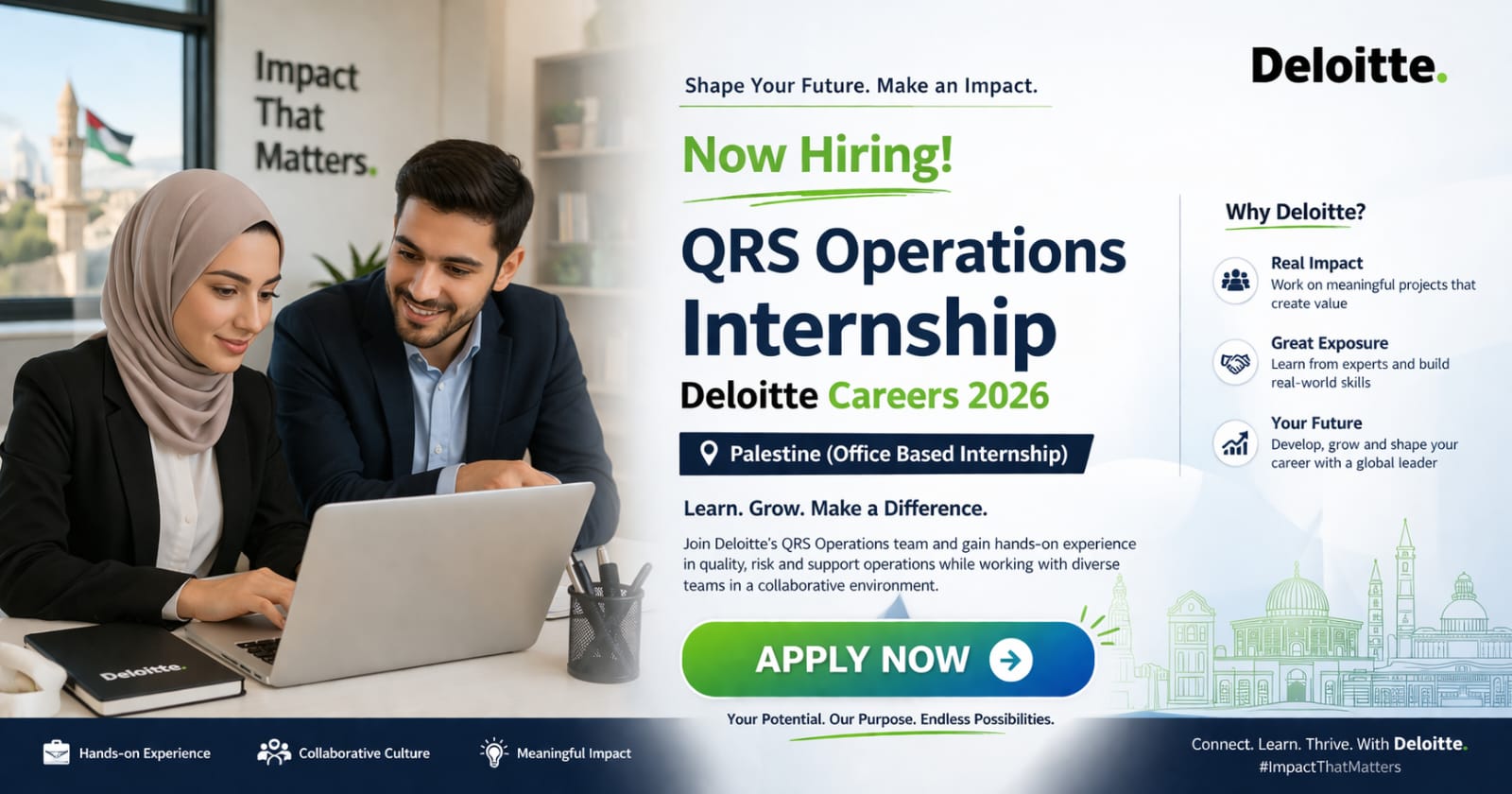 QRM Operations Internship in Palestine
