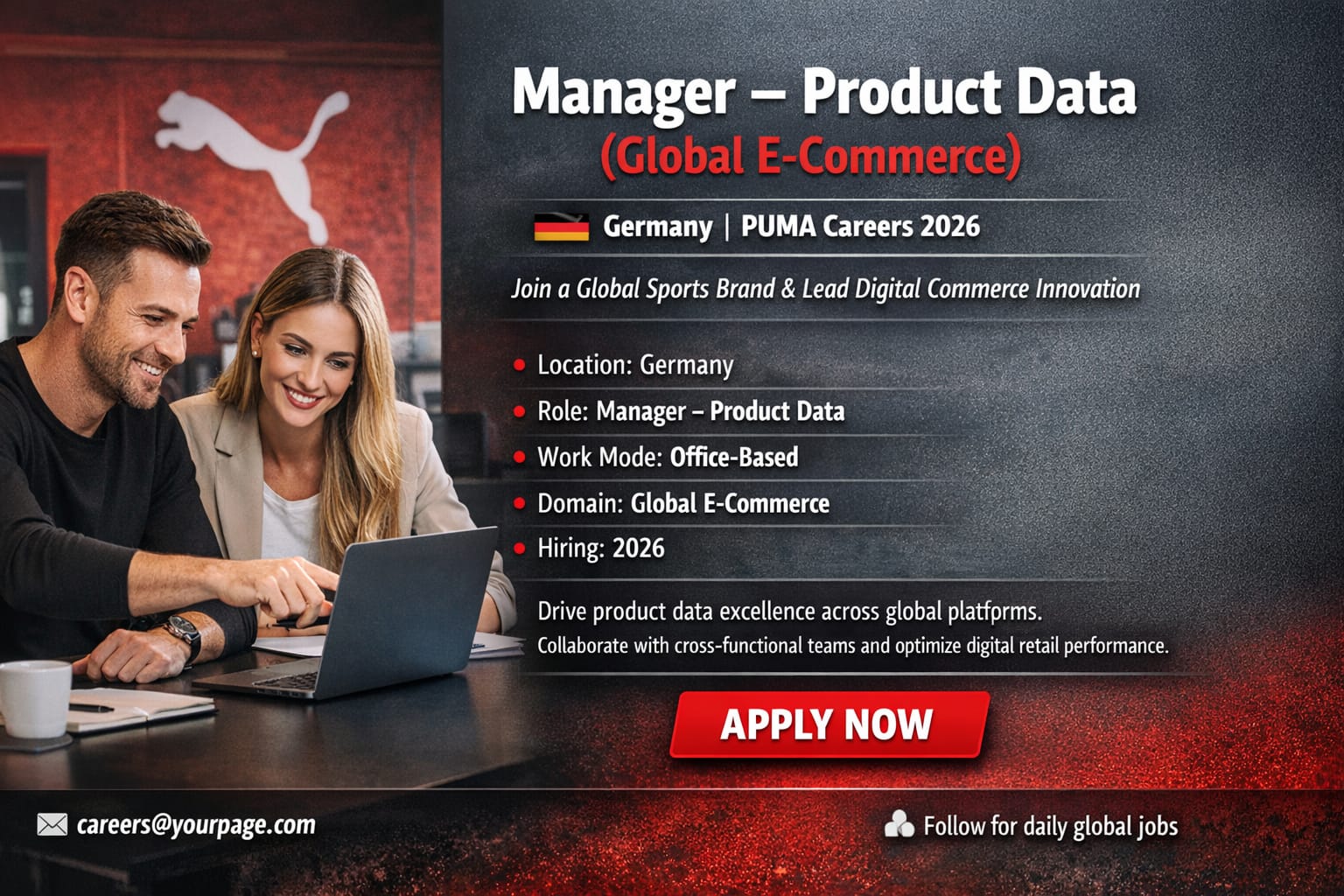 Manager Product Data Global E-Commerce Job in Germany