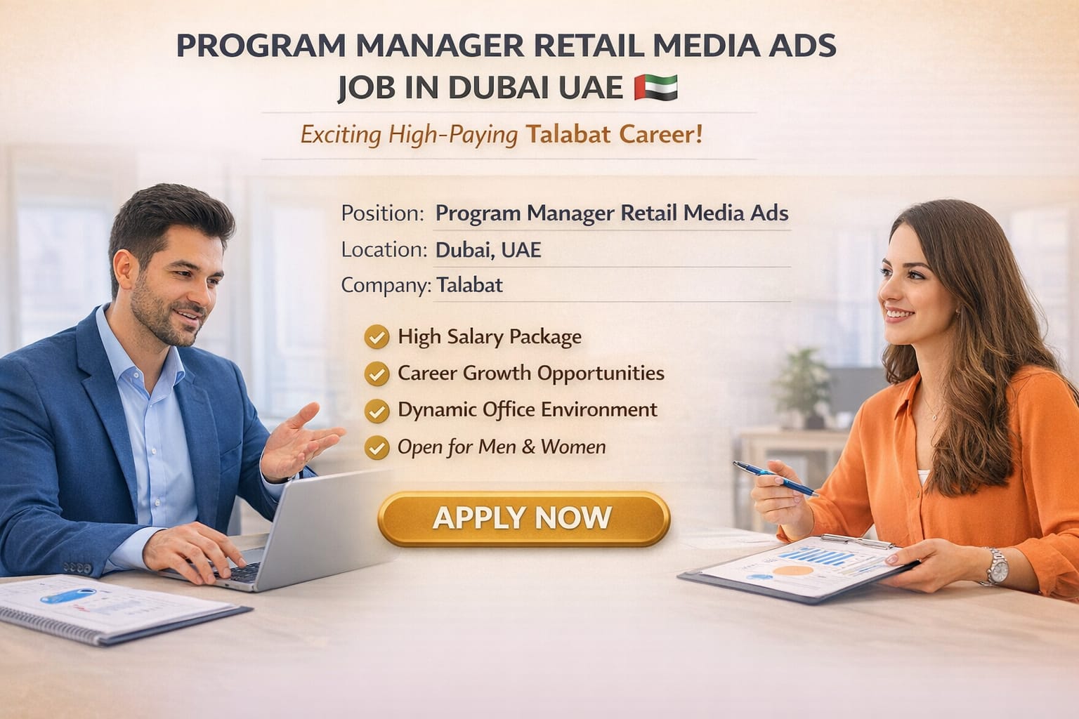 Program Manager Retail Media Ads Job in Dubai UAE