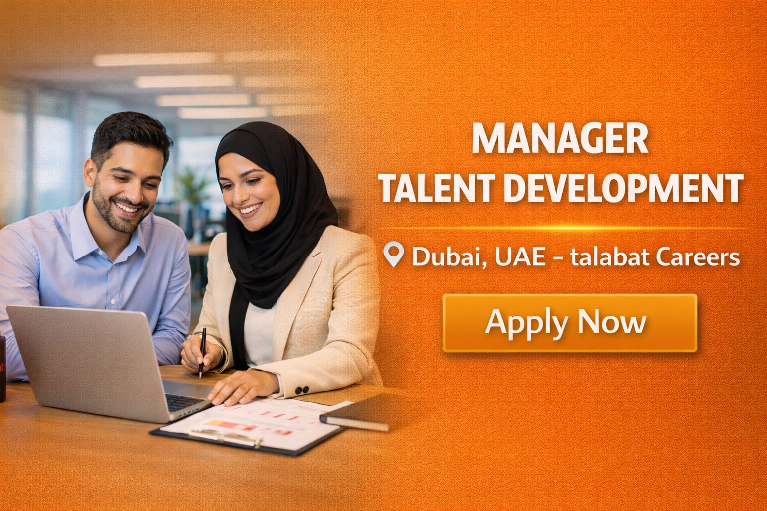 Manager Talent Development Job in Dubai UAE
