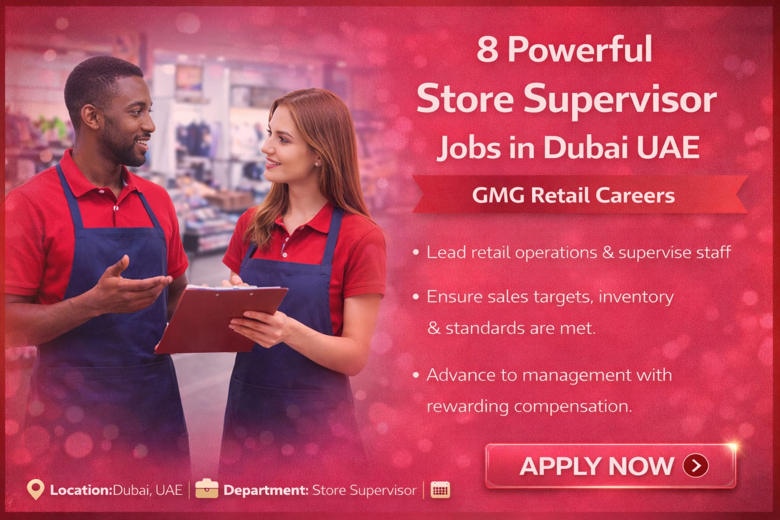 Store Supervisor Jobs in Dubai UAE