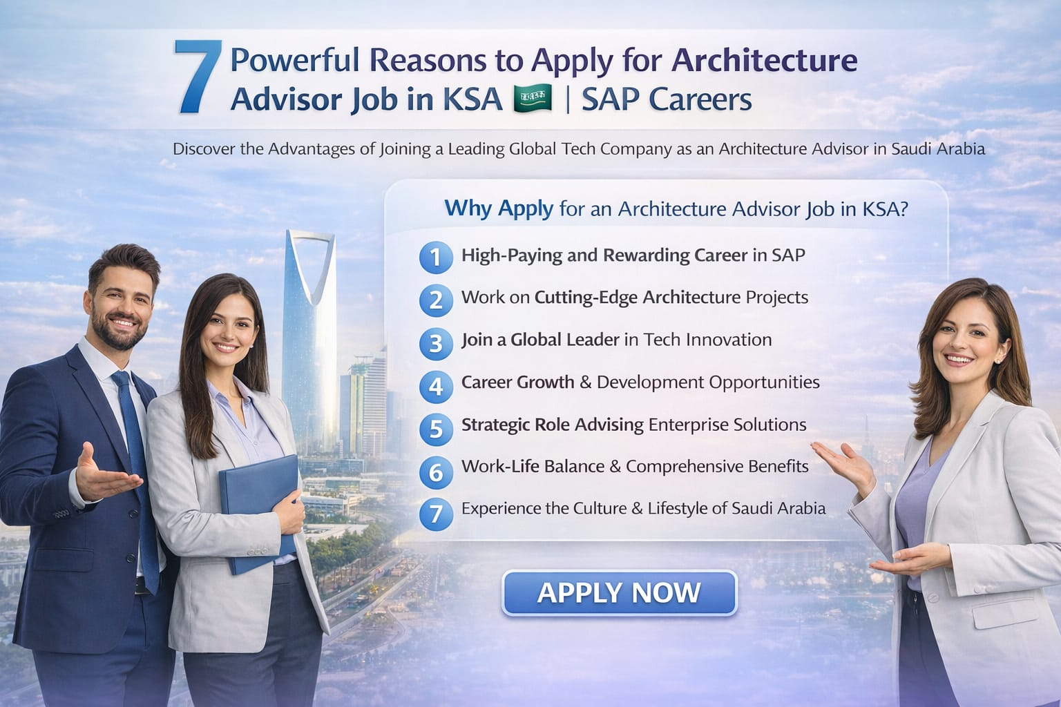 Architecture Advisor Job in KSA