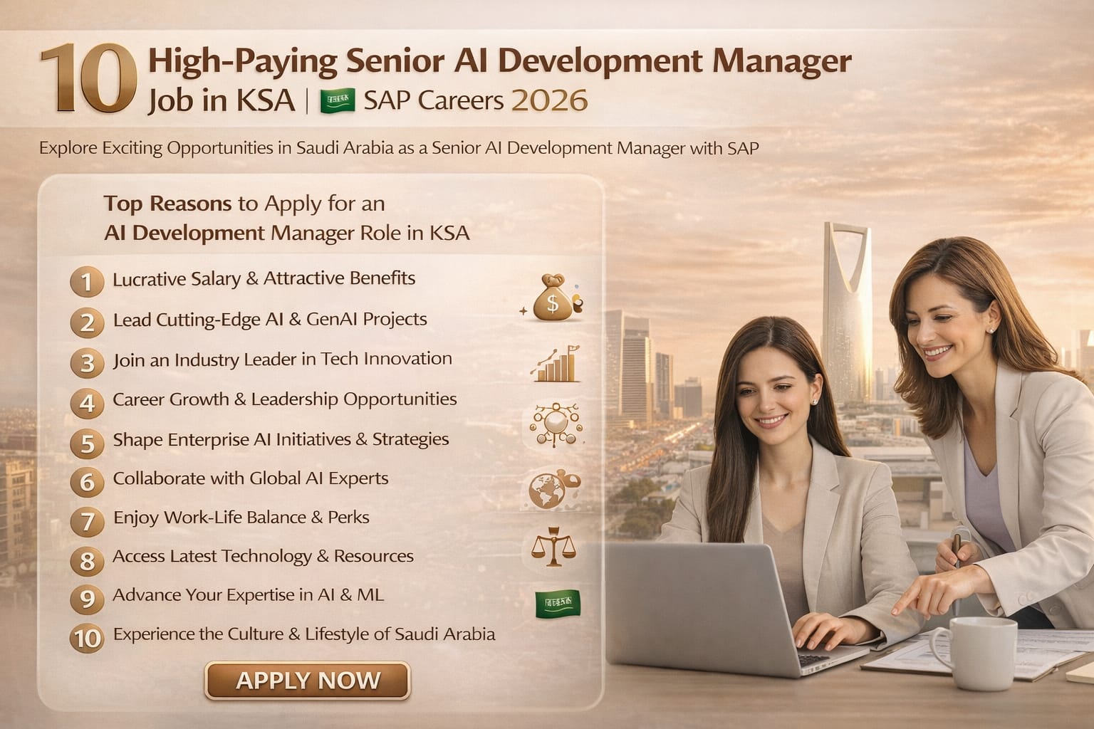 Senior Development Manager AI Products Solutions Job in KSA