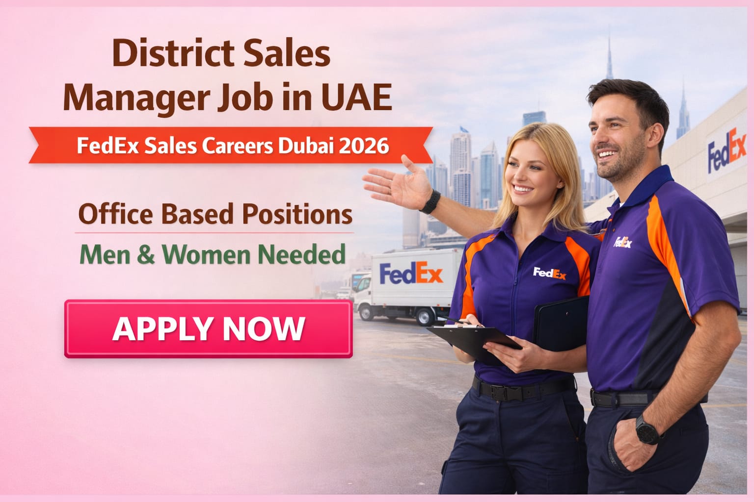 District Sales Manager Job in UAE