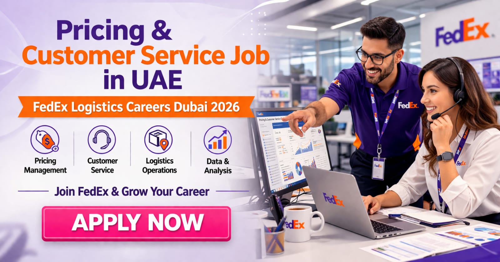 Pricing and Customer Service Job in UAE