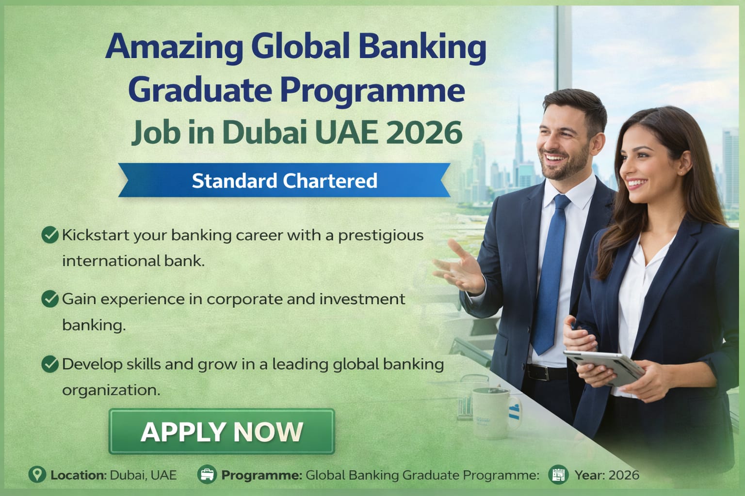 Global Banking Graduate Programme UAE 2026