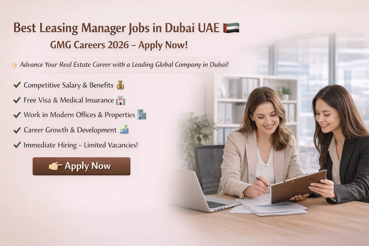 Leasing Manager Jobs in Dubai UAE