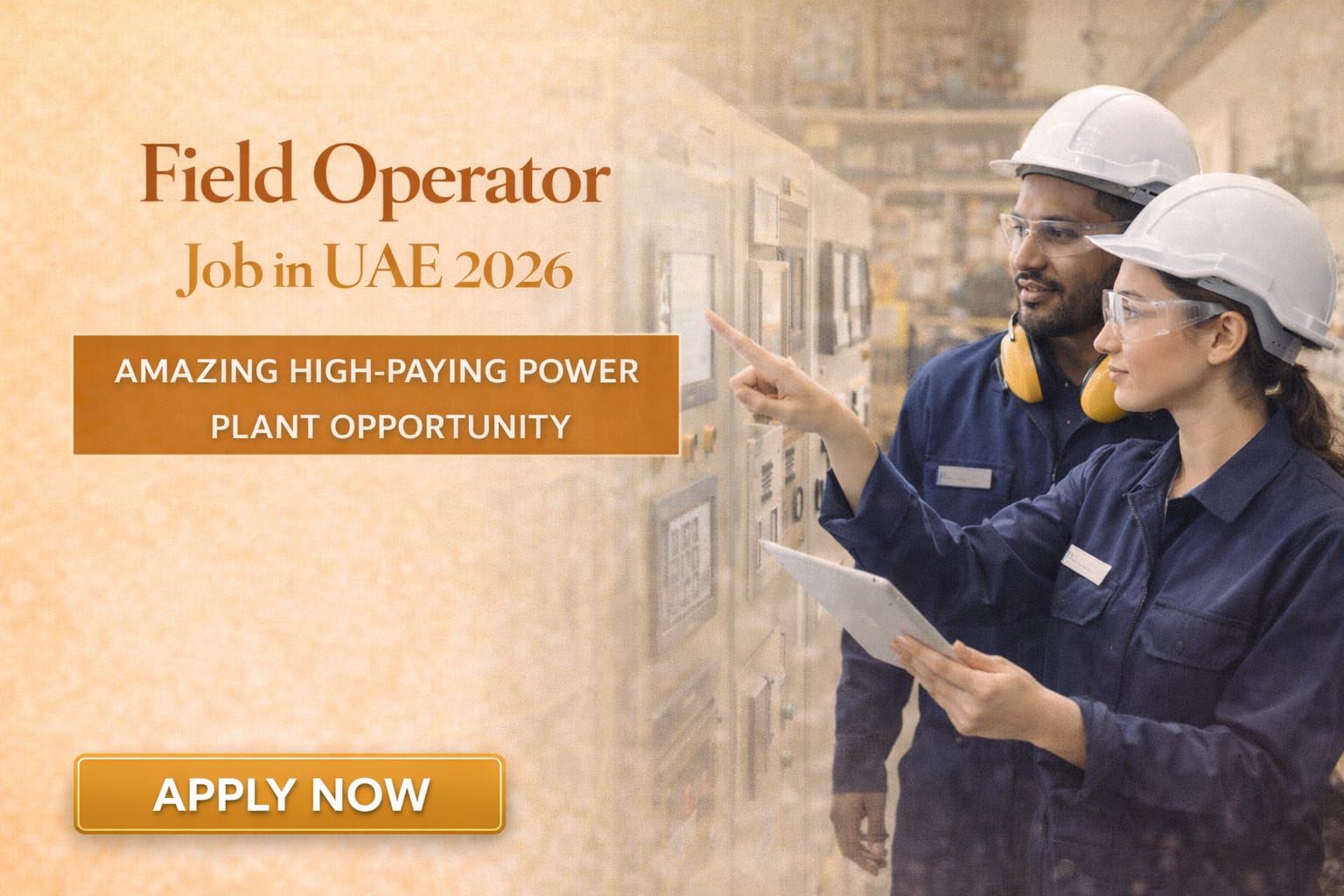 Field Operator Job in UAE