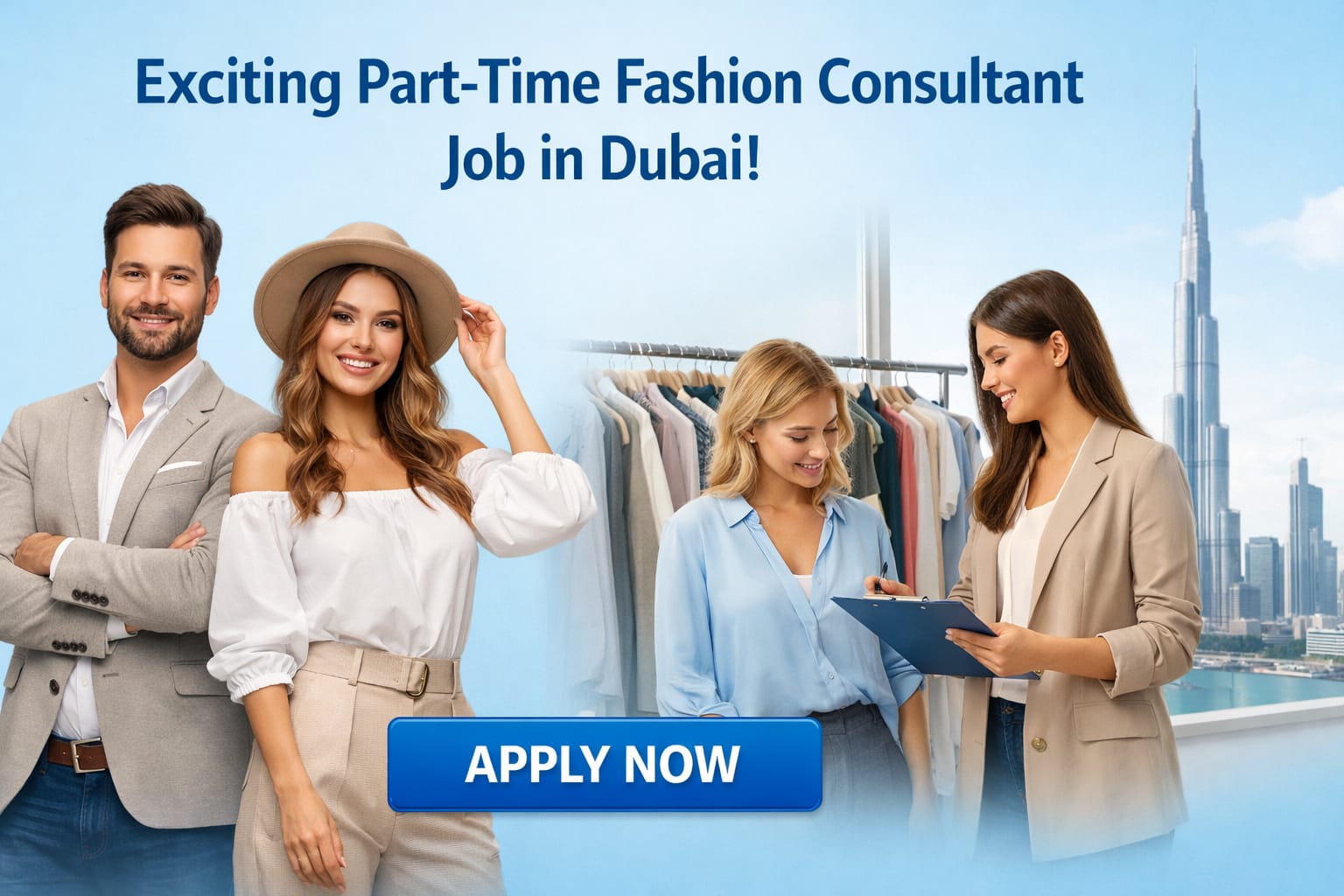 Part-Time Fashion Consultant Job in Dubai UAE