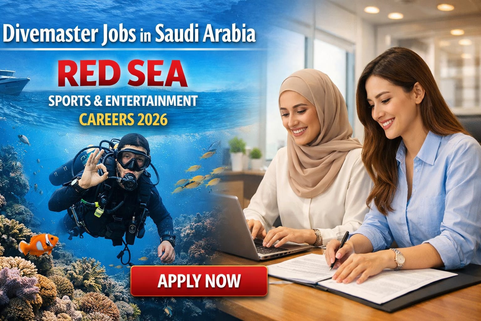 Divemaster Job in Saudi Arabia