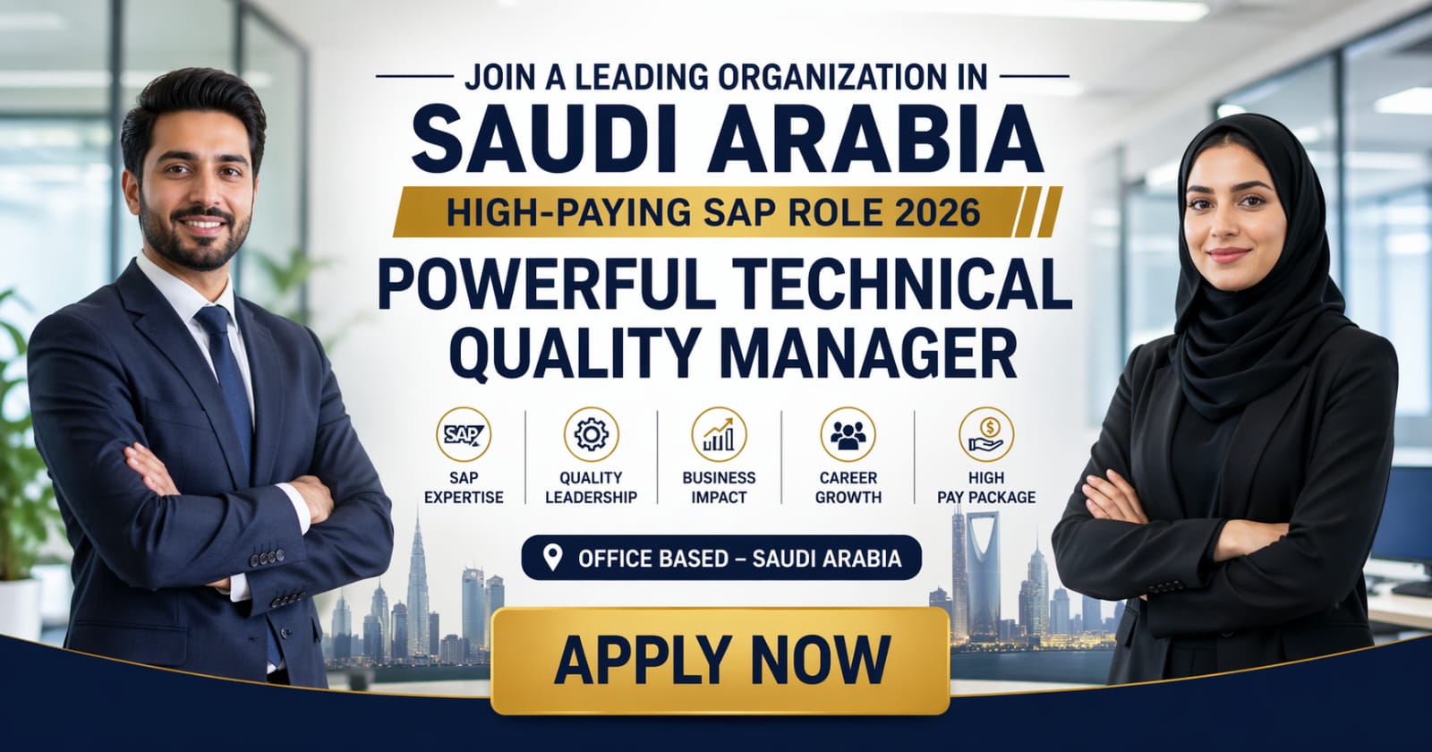 Technical Quality Manager Job in Saudi Arabia