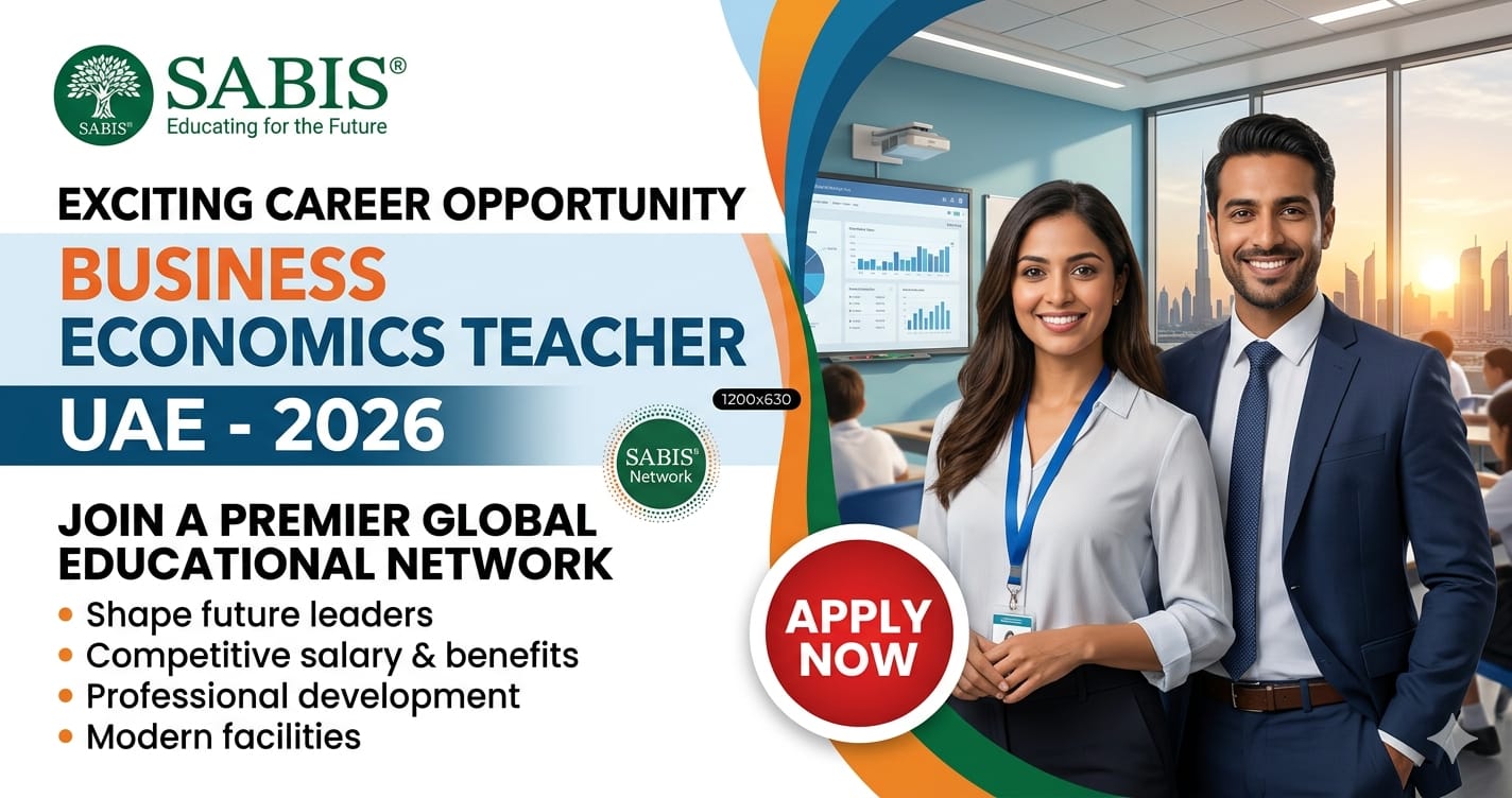 Business Economics Teacher Job in UAE