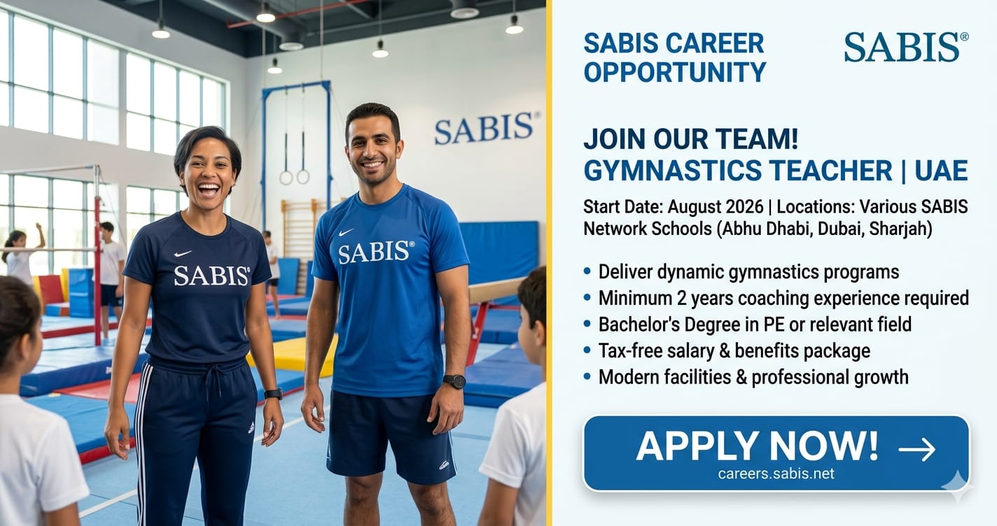 Gymnastics Teacher Job in UAE