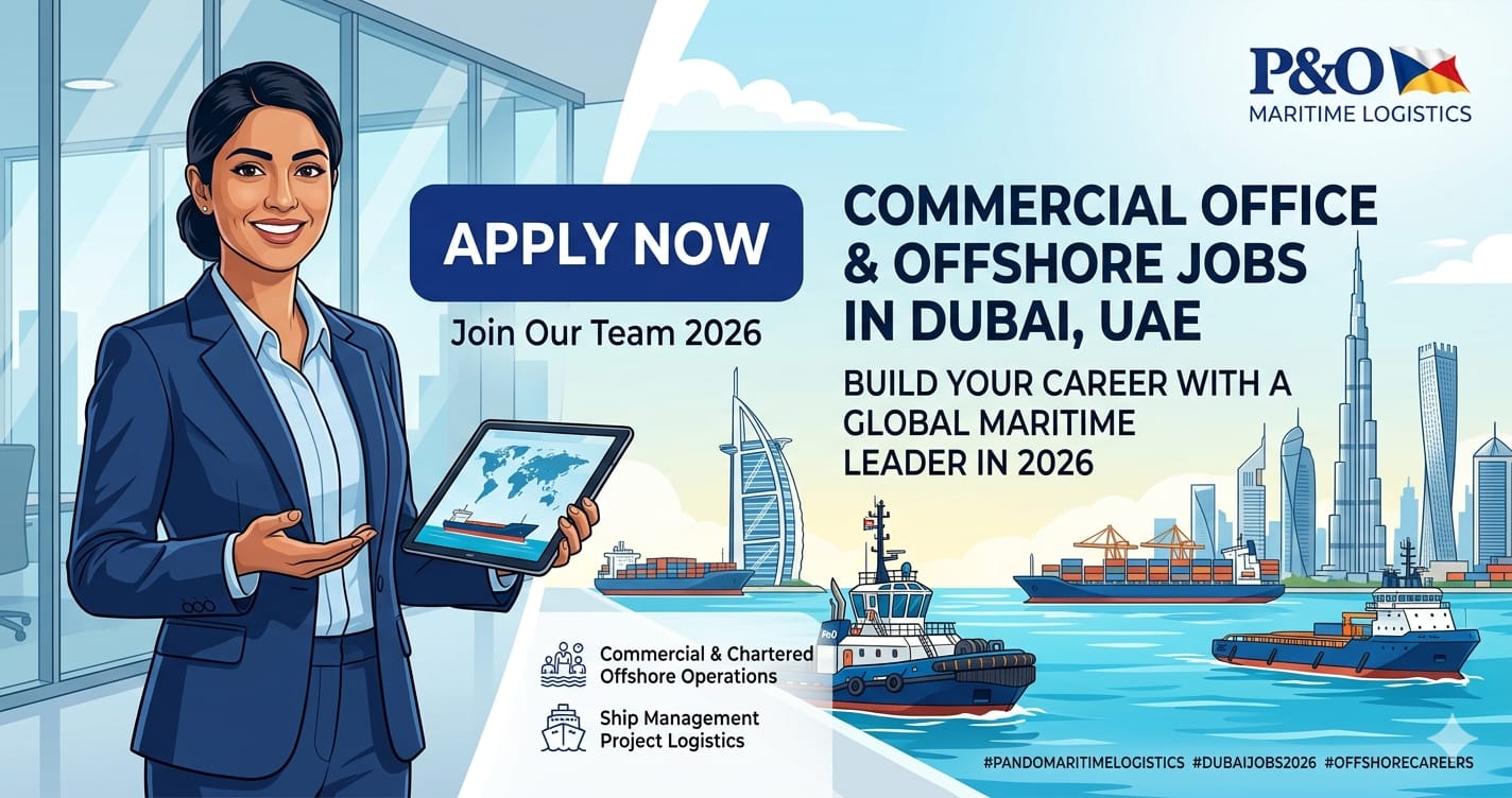 Commercial Officer Offshore Job in Dubai UAE