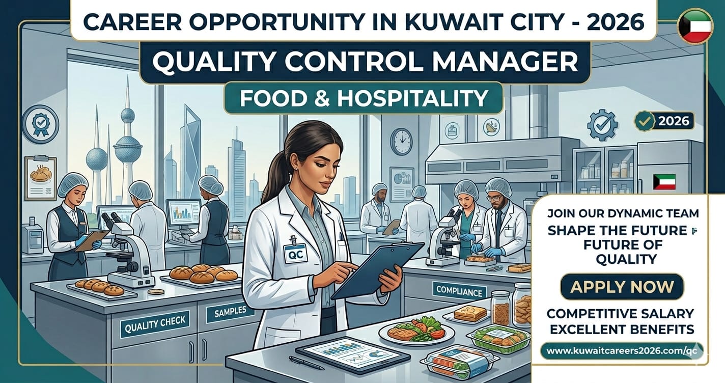 Quality Control Manager Job in Kuwait City