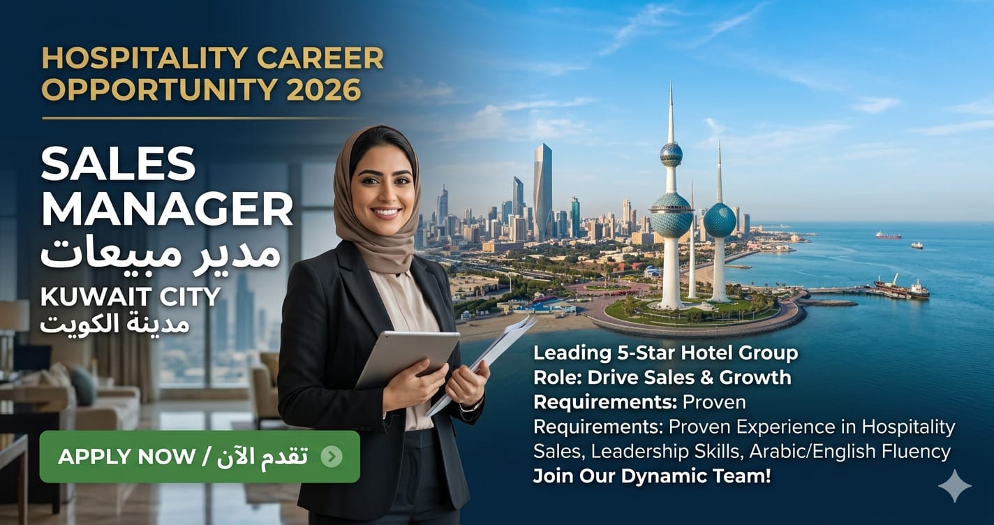 Sales Manager Job in Kuwait City