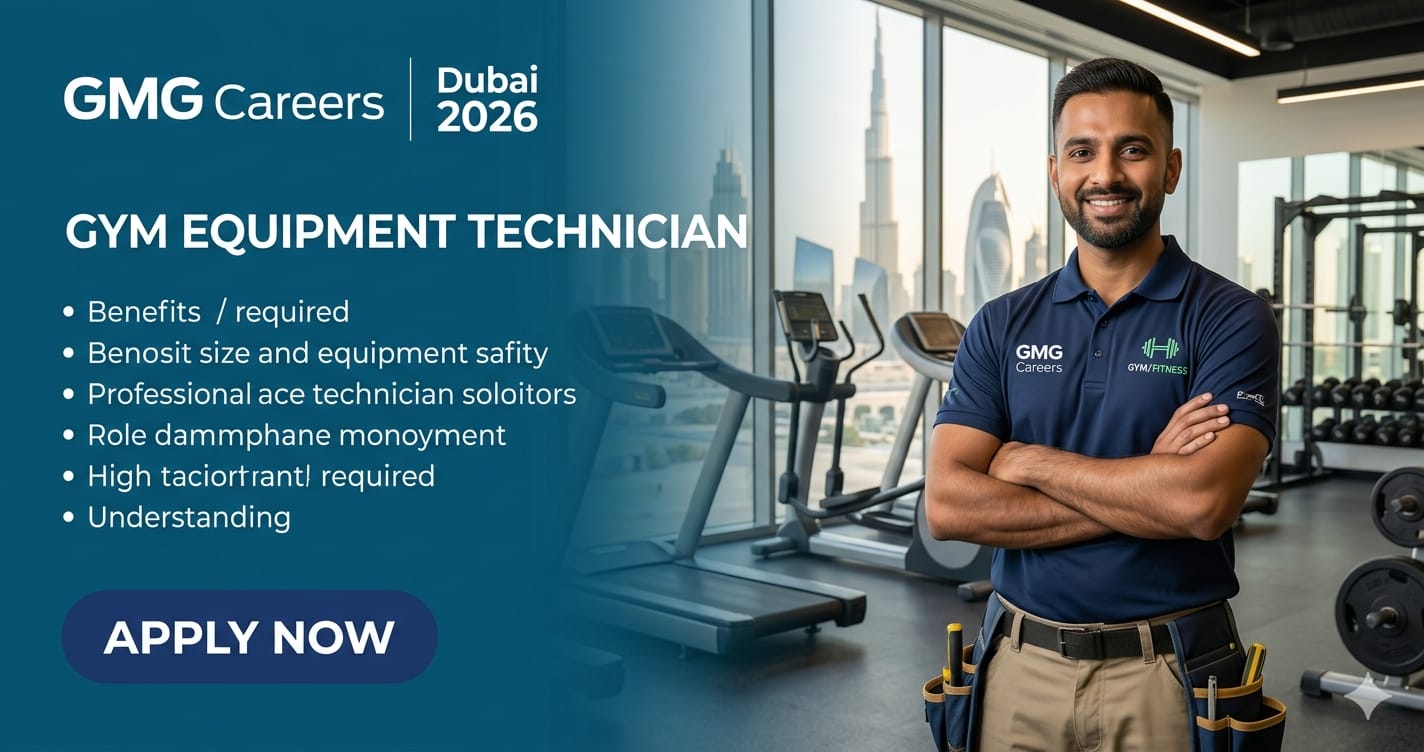 Gym Equipment Technician Job in Dubai