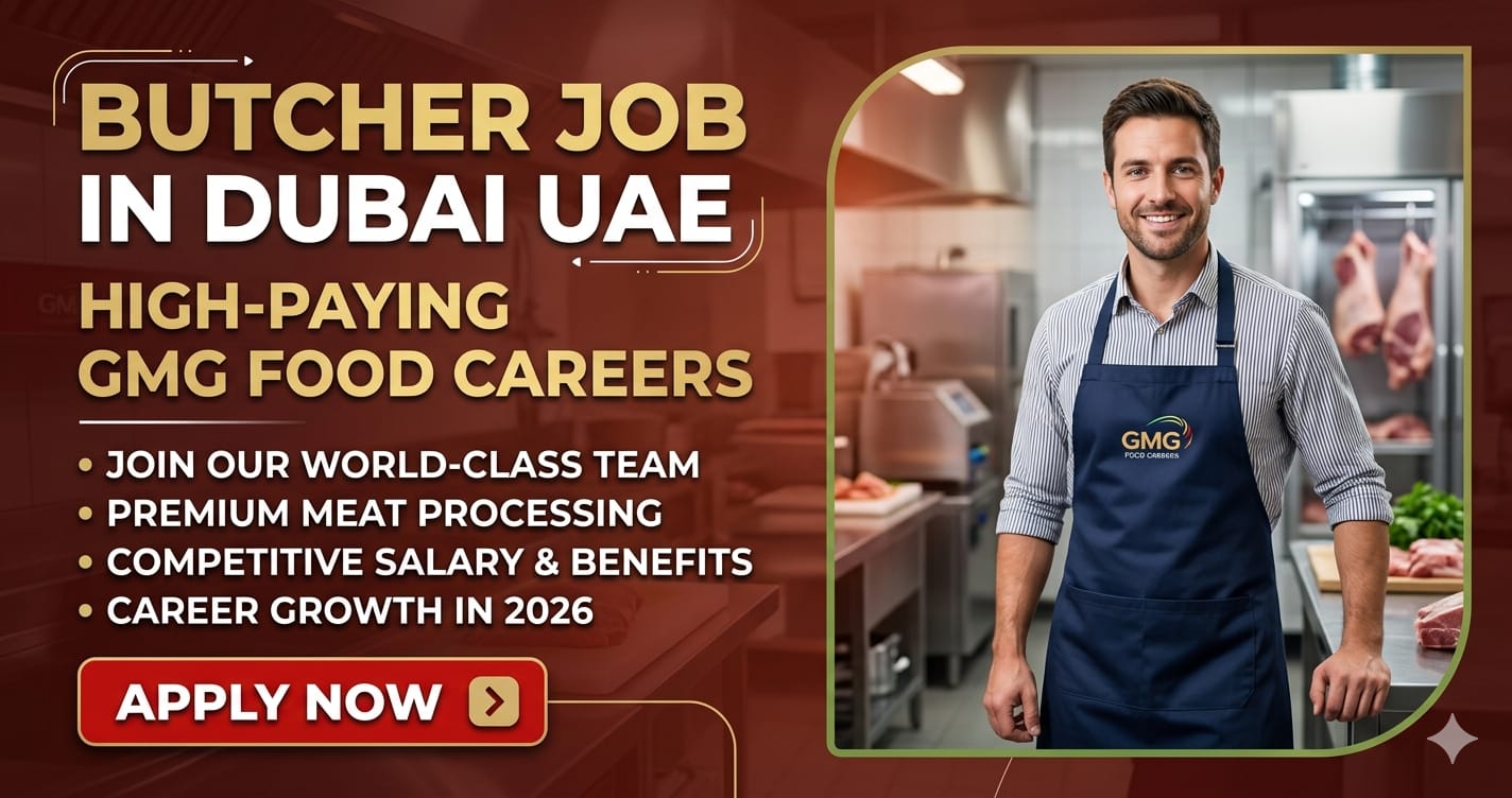 Butcher Job in Dubai UAE