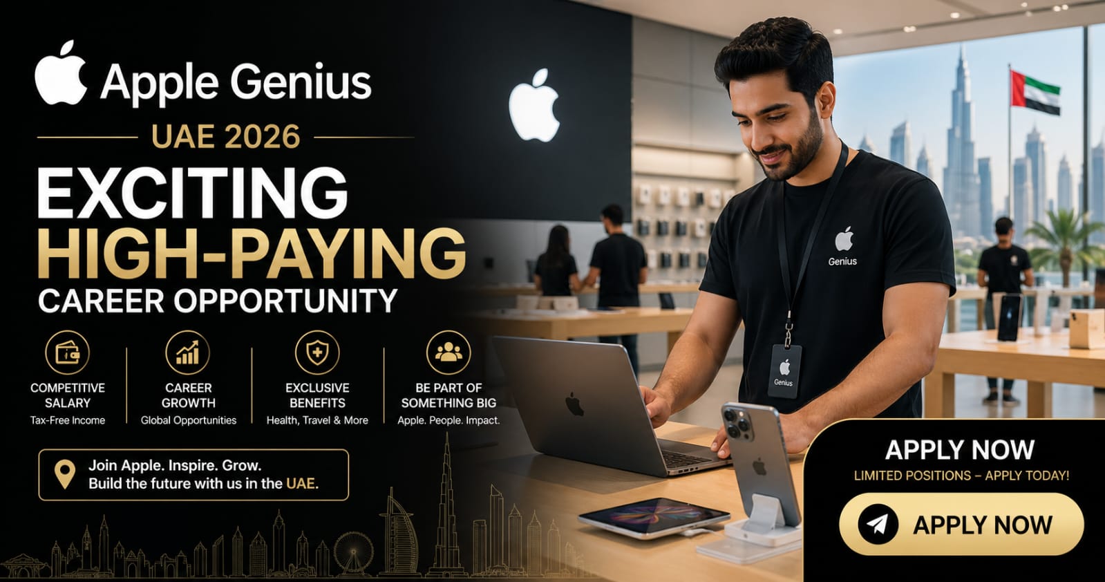UAE Genius Job in UAE