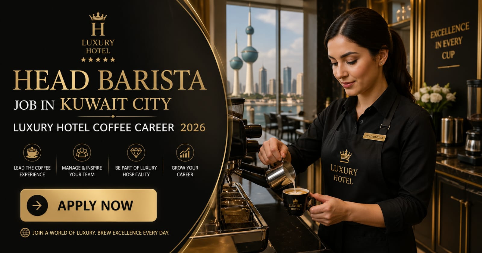 Head Barista Job in Kuwait City
