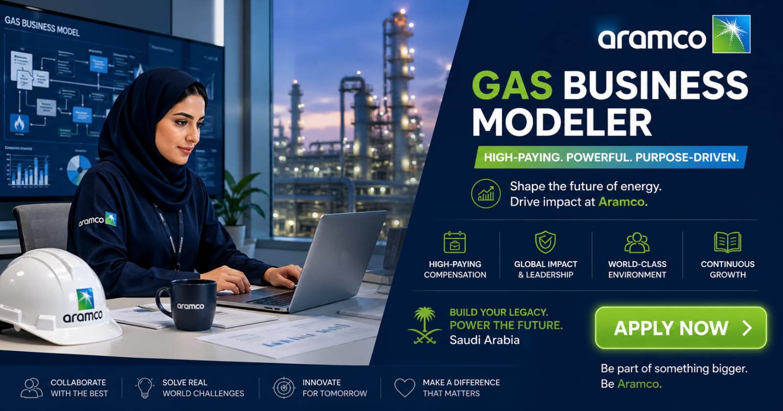 Gas Business Modeler Job in Saudi Arabia