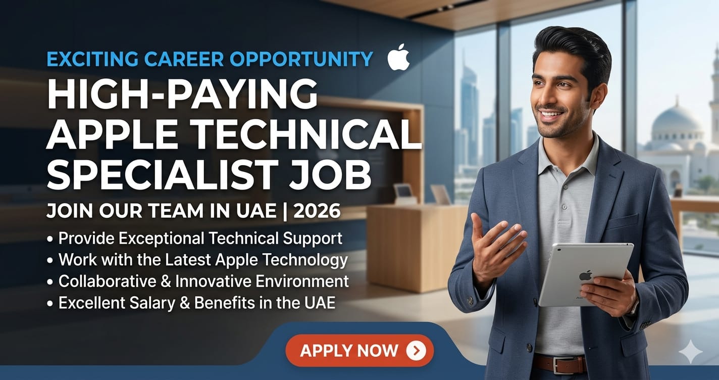 Apple Technical Specialist Job in UAE