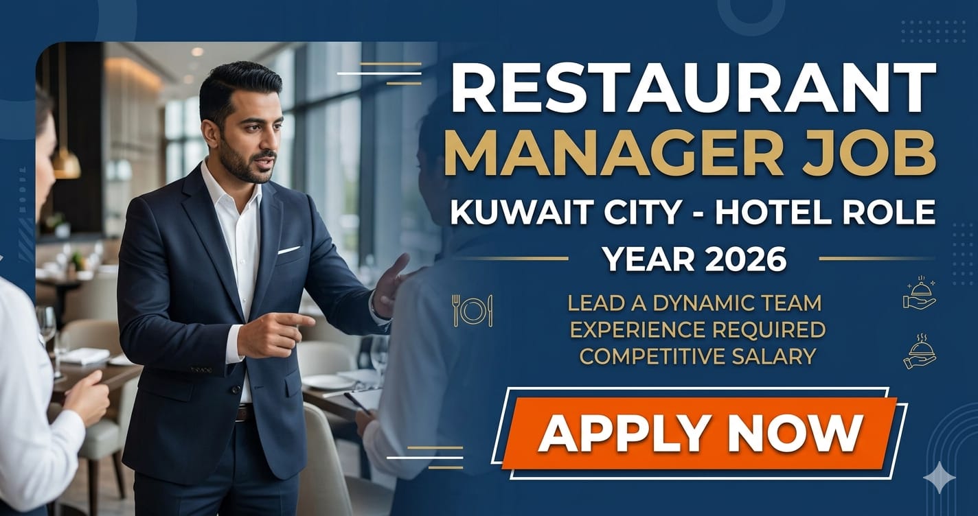 Restaurant Manager Job in Kuwait City