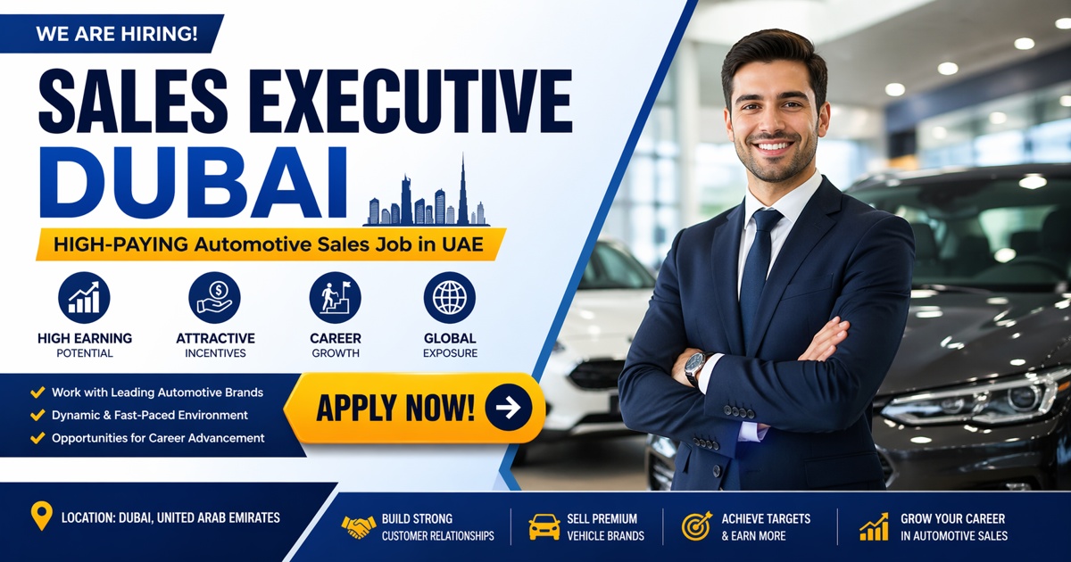 Sales Executive Dubai