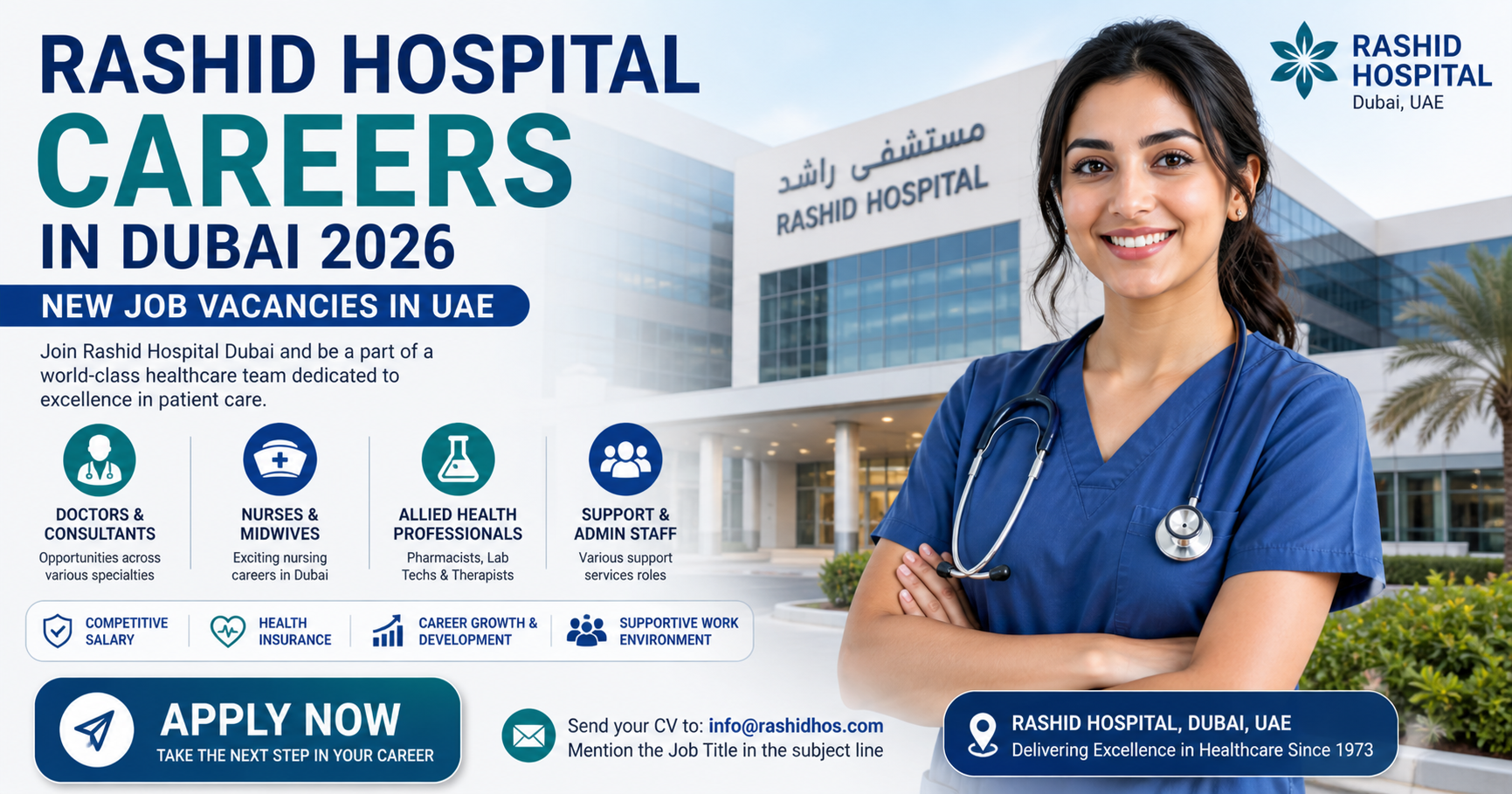 Rashid Hospital Careers Dubai 2026 – Apply Now for Top Jobs UAE