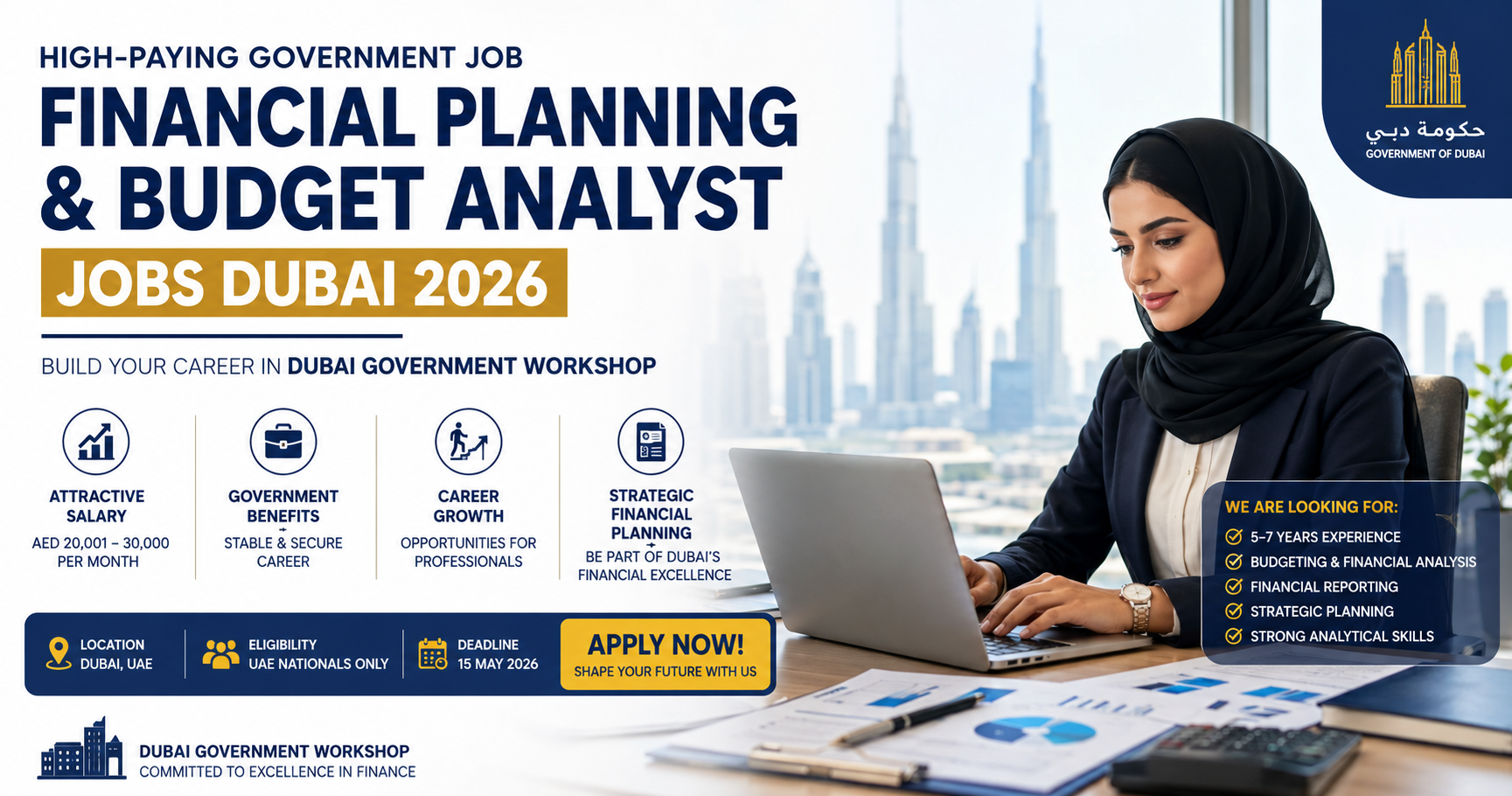 High-Paying Financial Planning and Budget Analyst Jobs Dubai 2026