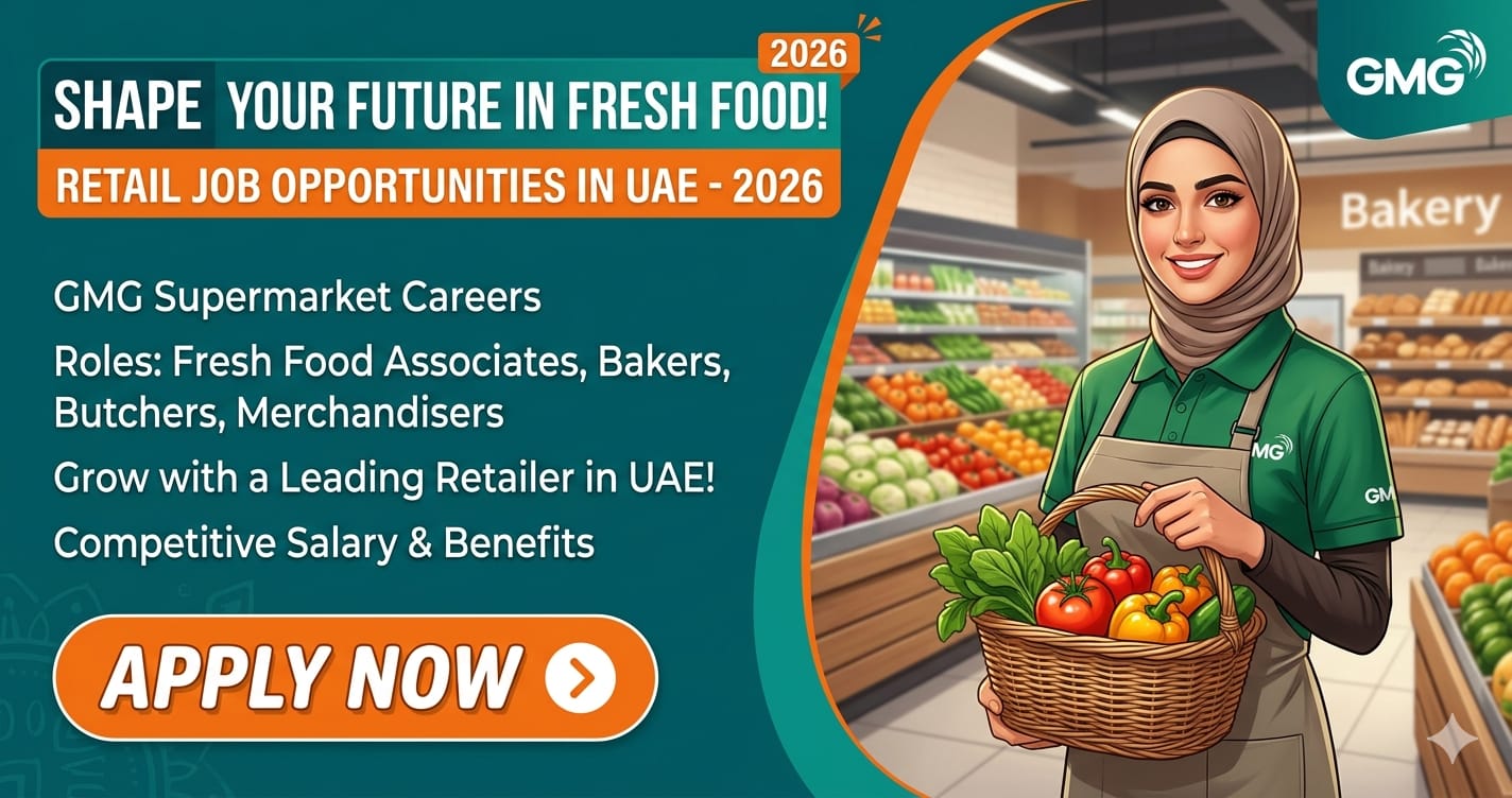 Retail Fresh Food Jobs UAE 2026