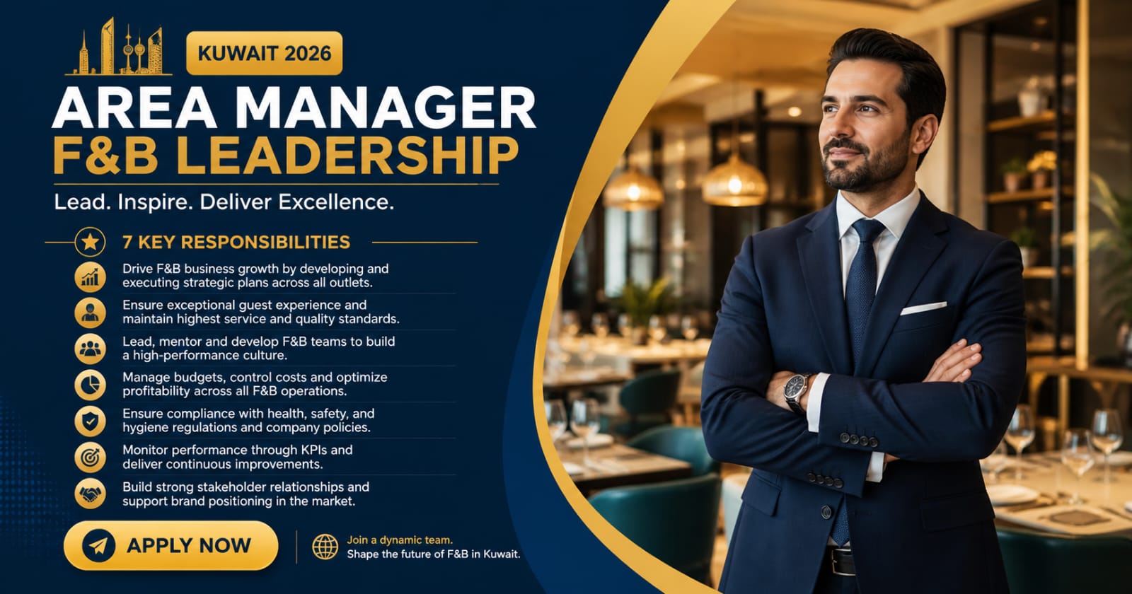 Area Manager Job Kuwait 2026