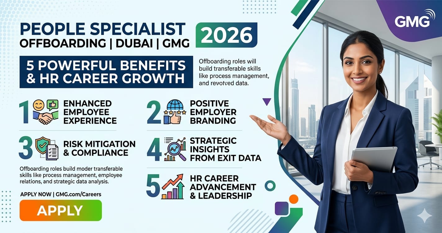 People Specialist Offboarding Dubai GMG
